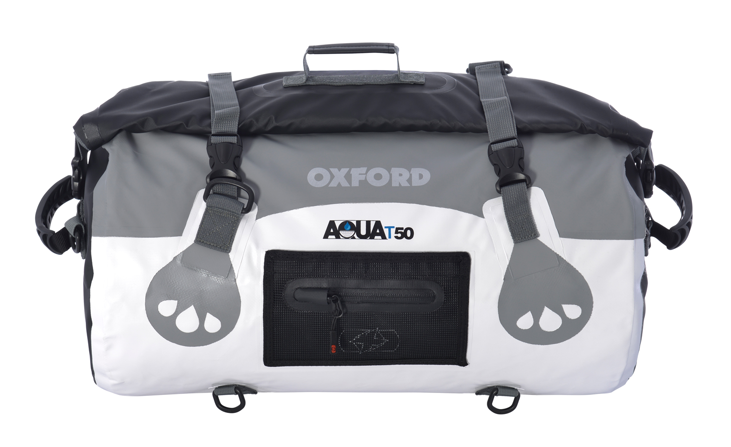 AQUA T-50 ROLL BAG - WHITE/GREY